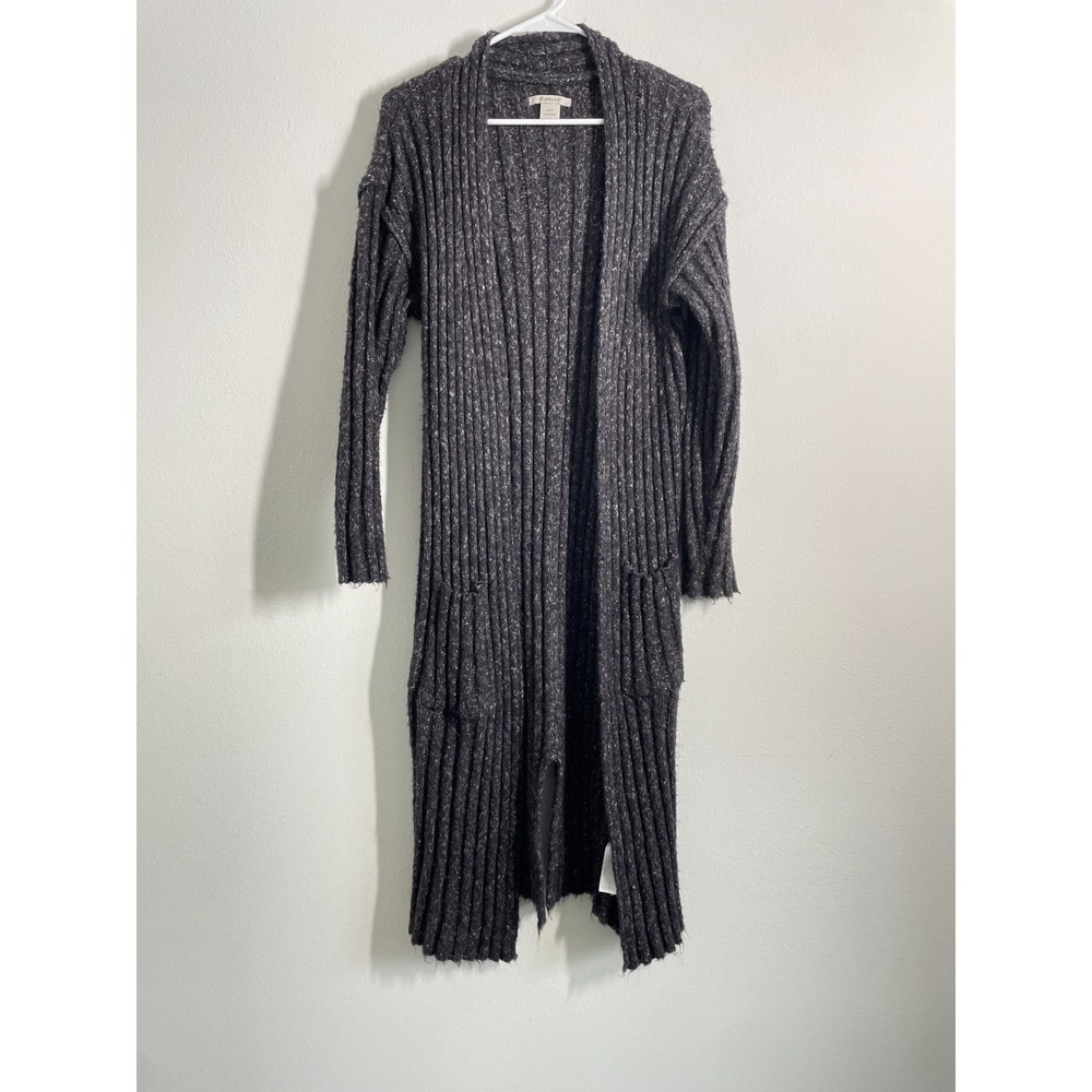 Ariat Sweater Cardigan Women S Gray Maxi Knit Coatigan Cozy Casual Boho